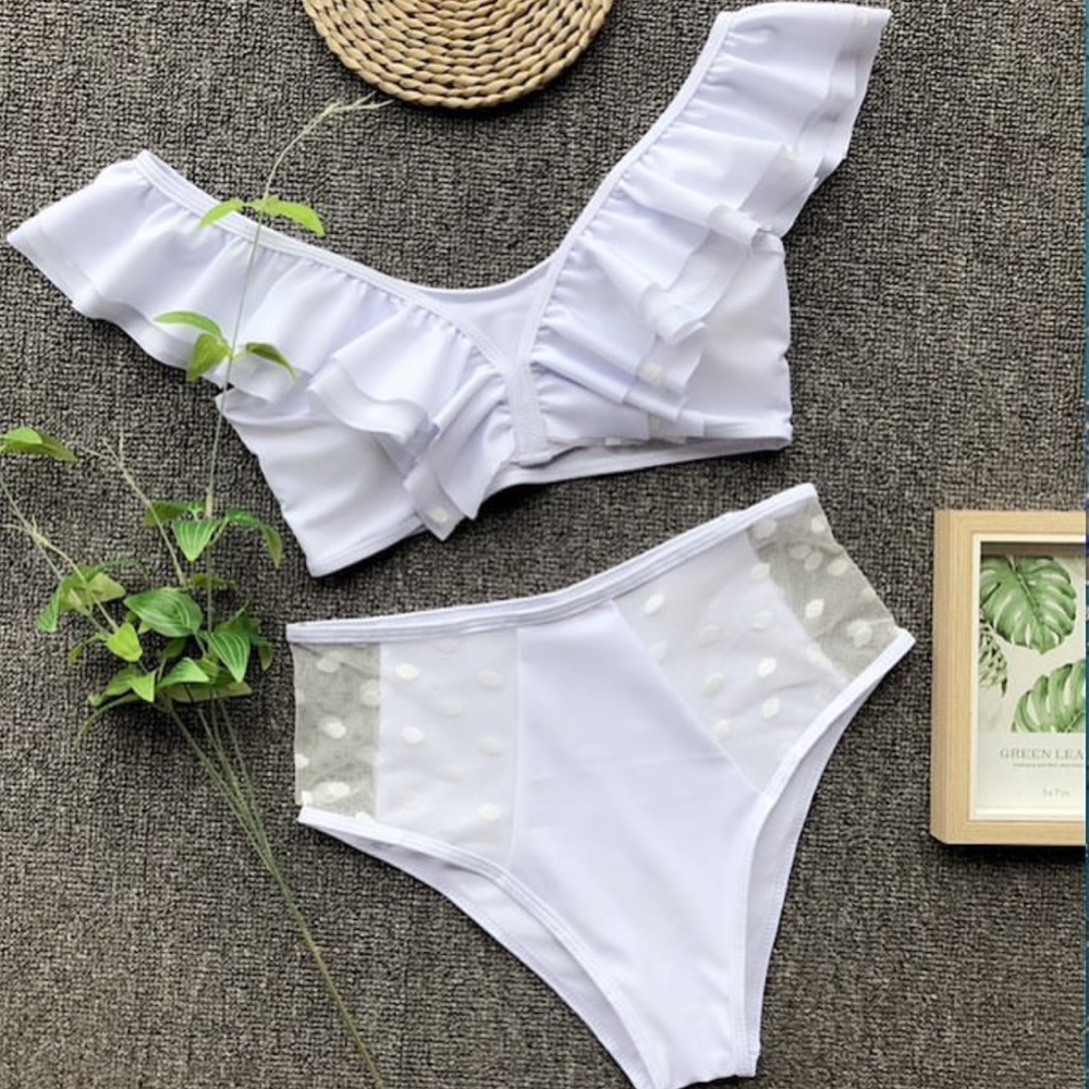 White bikini